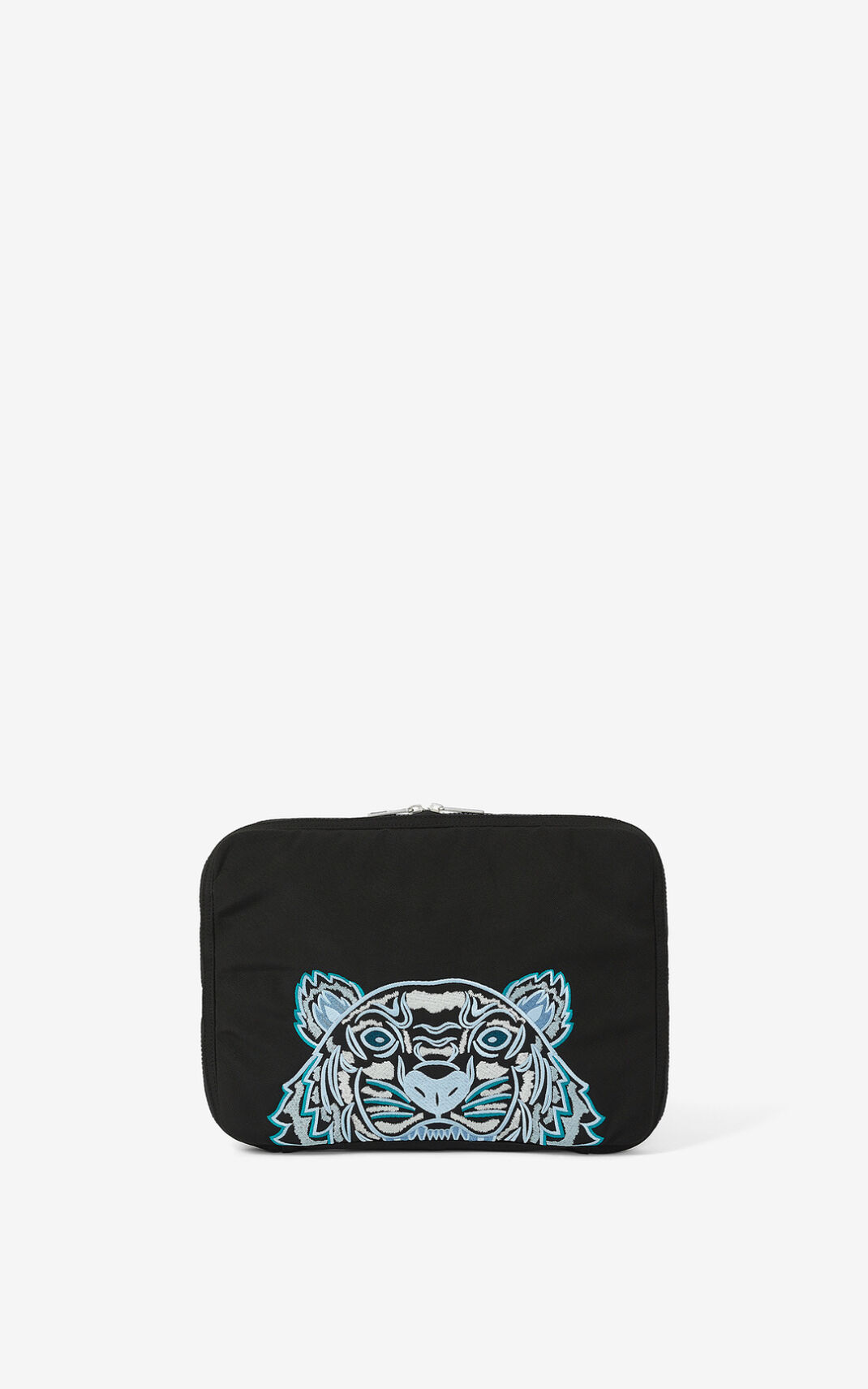 Kenzo Kampus Tiger crossbody briefcase Shoulder Bag Black For Mens 3546IXWYK